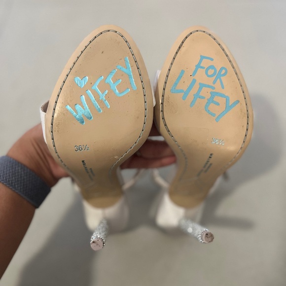 Sophia Webster Rosalind Crystal Sandal (Wifey for Lifey) - Picture 2 of 11